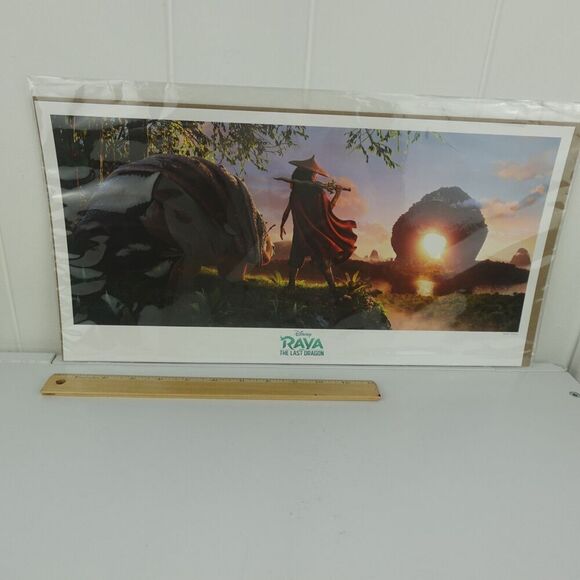 Disney Raya And The Last Dragon Collector’s Lithograph - Picture 12 of 12